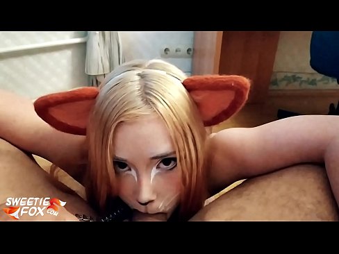 ❤️ Kitsune engole a pila e o esperma na boca ️❌ Porno de qualidade em nós ❌️